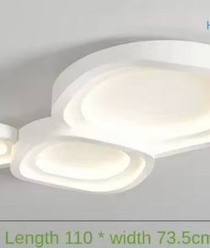 Minimalistische Witte LED Plafondlamp – Moderne Aluminium Lamp