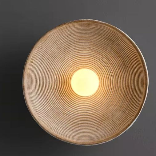 Retro Japanse Wandlamp – Keramiek & Modern Design, Sfeervolle Binnenverlichting