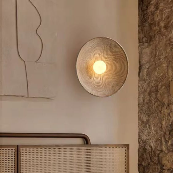 Retro Japanse Wandlamp – Keramiek & Modern Design, Sfeervolle Binnenverlichting