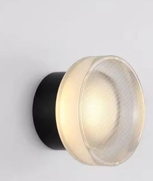 Nordic Ronde Wandlamp – Minimalistisch & Luxe Glas Design