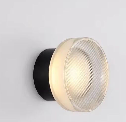 Nordic Ronde Wandlamp – Minimalistisch & Luxe Glas Design