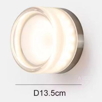 Nordic Ronde Wandlamp – Minimalistisch & Luxe Glas Design