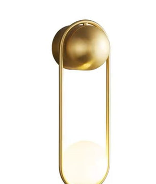Minimalistische LED Wandlamp – Nordic Luxe Design, Metaal & Mat Glas