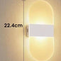 Draadloze LED Wandlamp – USB Oplaadbaar & Touch Sensor, Modern Nachtlampje