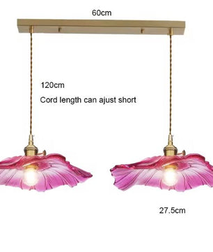 Moderne Glazen Plafondlamp – Oranje & Wit Design, Metaal + Glas