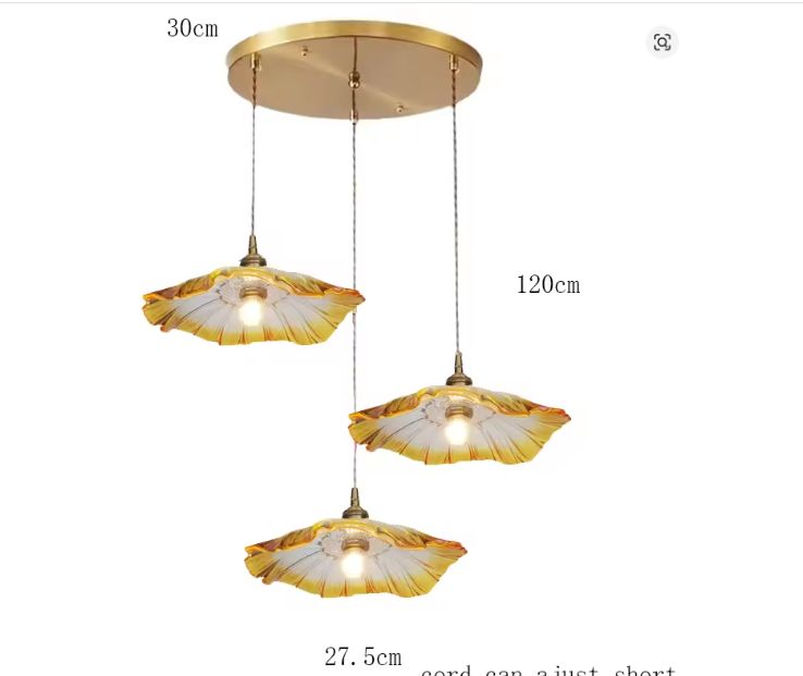 Moderne Glazen Plafondlamp – Oranje & Wit Design, Metaal + Glas