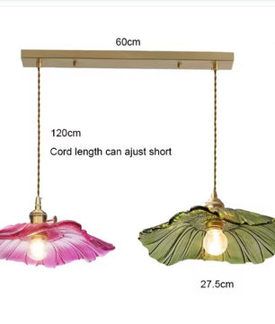 Moderne Glazen Plafondlamp – Oranje & Wit Design, Metaal + Glas