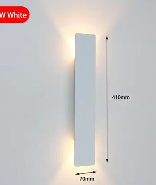 Moderne LED Wandlamp – Aluminium Binnenverlichting voor Slaapkamer, Woonkamer & Gang