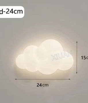 Wolk & Ster Wandlamp – Kinderkamer Verlichting, Sfeervol & Schattig