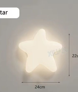 Wolk & Ster Wandlamp – Kinderkamer Verlichting, Sfeervol & Schattig