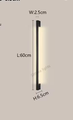 Moderne LED Wandlamp – Minimalistisch Design met Geheugenfunctie