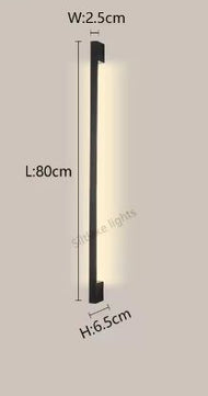 Moderne LED Wandlamp – Minimalistisch Design met Geheugenfunctie