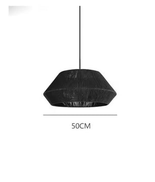 Retro Handgeweven Rotan Hanglamp – Japanse Wabi-Sabi Stijl, Natuurlijk & Sfeervol