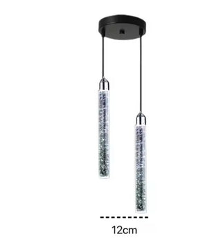 Nordic Kristallen Hanglamp – Moderne LED Plafondlamp voor Woonkamer, Slaapkamer & Restaurant