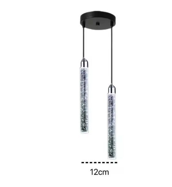 Nordic Kristallen Hanglamp – Moderne LED Plafondlamp voor Woonkamer, Slaapkamer & Restaurant