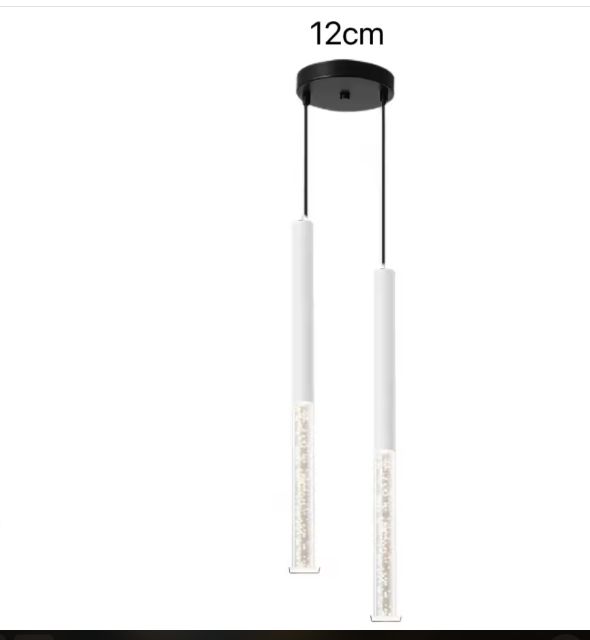 Nordic Kristallen Hanglamp – Moderne LED Plafondlamp voor Woonkamer, Slaapkamer & Restaurant