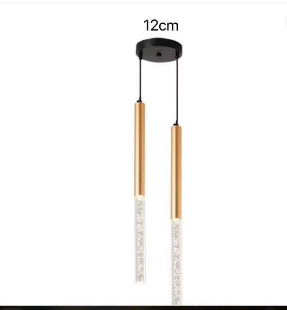 Nordic Kristallen Hanglamp – Moderne LED Plafondlamp voor Woonkamer, Slaapkamer & Restaurant