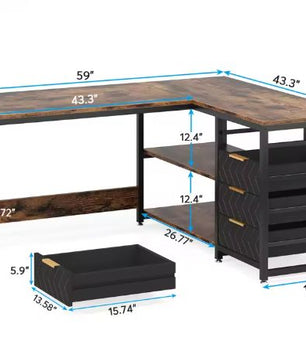 4-Laags Elektrische Gereedschapswagen met Wielen – Mobiele Gereedschapsorganisatie voor Werkplaats en Garage