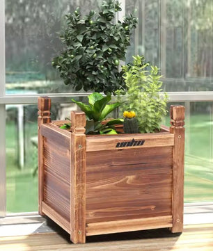 Houten Verhoogd Tuinbed – Plantenbak op Poten voor Bloemen & Groenten