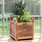 Houten Verhoogd Tuinbed – Plantenbak op Poten voor Bloemen & Groenten
