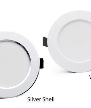 Set van 10 LED Inbouw Downlights – Ronde Plafondlampen, 220V, SMD2835 Chip