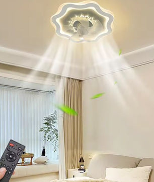 Bladloze Plafondventilator met LED-verlichting – Modern & Stil