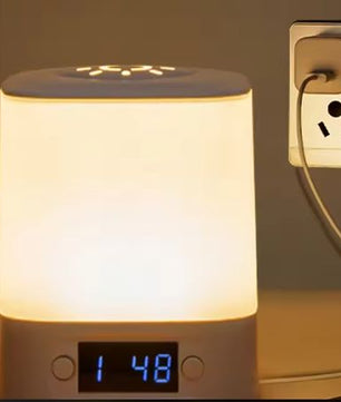 Moderne Plafondventilatorlamp – Houtkleur, LED & Afstandsbediening