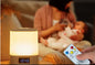 Moderne Plafondventilatorlamp – Houtkleur, LED & Afstandsbediening