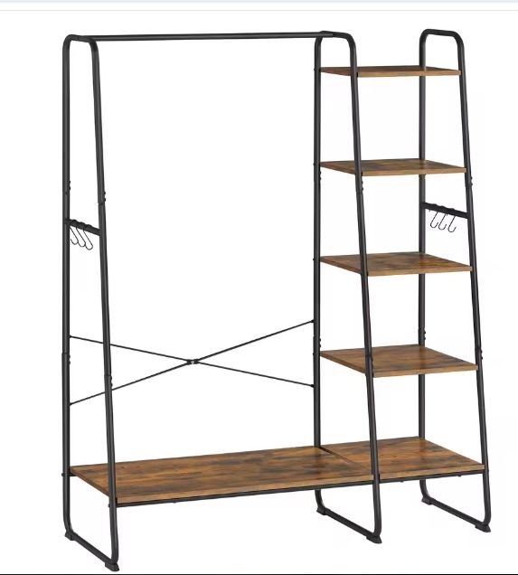 Garderoberek met Hangstang, Schoenenplanken en amp; Haken