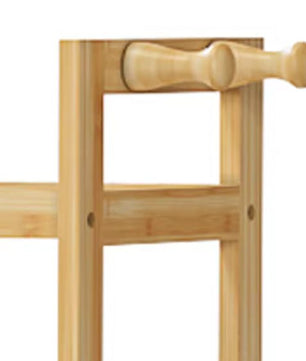 Bamboe Badkamer Opbergrek voor Toilet – 3-Laags Verstelbare Planken met Haken, Ruimtebesparend en Duurzaam