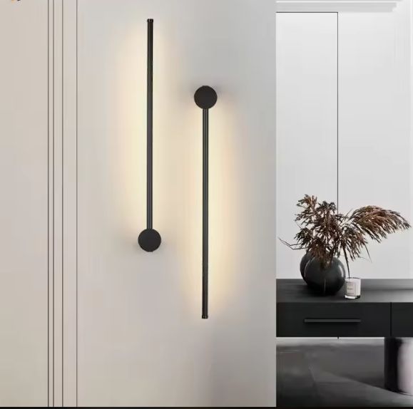 Moderne Minimalistische LED Roterende Wandlamp voor Woonkamer en Slaapkamer