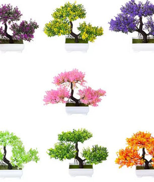 Kunstmatige Bonsai Plant in Pot – Zen Tafeldecoratie voor Thuis en Kantoor