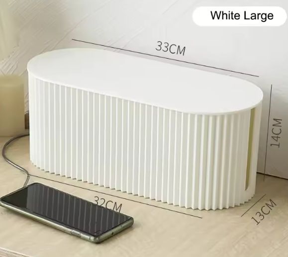 Kabelopbergdoos voor Bureau en Router Kabelbeheer Organizer