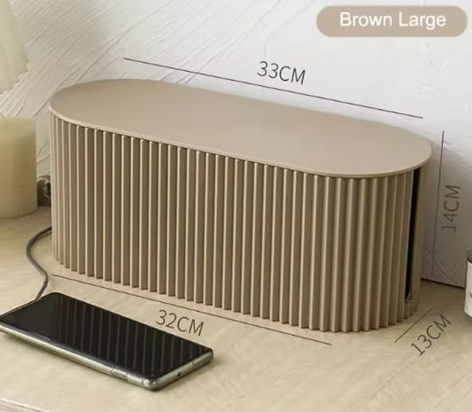 Kabelopbergdoos voor Bureau en Router Kabelbeheer Organizer