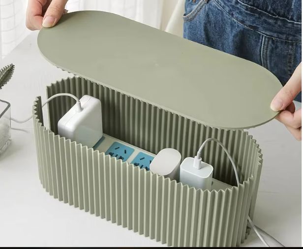 Kabelopbergdoos voor Bureau en Router Kabelbeheer Organizer