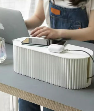 Kabelopbergdoos voor Bureau en Router Kabelbeheer Organizer