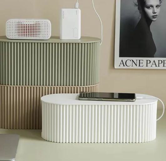 Kabelopbergdoos voor Bureau en Router Kabelbeheer Organizer