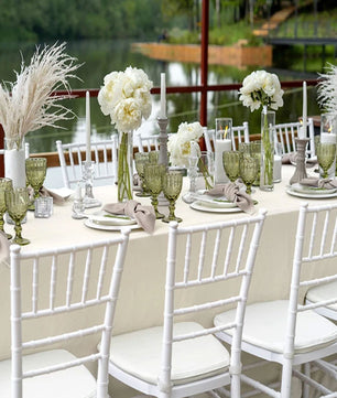 Rechthoekig Satijnen Tafelkleed – Elegant Tafelkleed voor Feesten en Diners