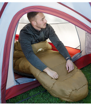 Mummie Winterslaapzak voor Volwassenen – Ultra Warm Katoen, Lichtgewicht Camping Slaapzak