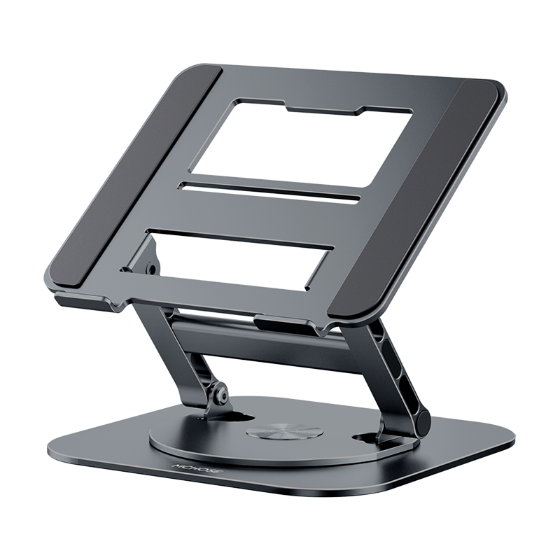360° Draaibare Laptopstandaard Aluminium – Verstelbare Bureauverhoger voor Notebook