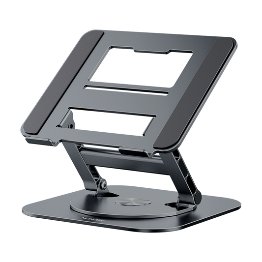 360° Draaibare Laptopstandaard Aluminium – Verstelbare Bureauverhoger voor Notebook