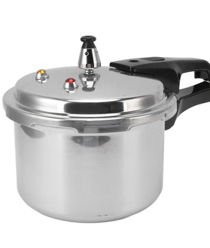 Aluminium Mini Snelkookpan 3L – Compact en Gasgeschikt met 18 cm Bodem