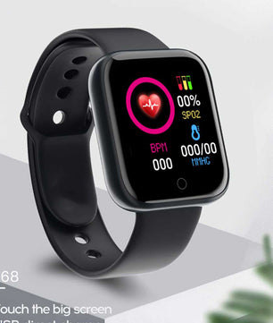 Smartwatch met Bluetooth en Fitness Tracker – Hartslagmeter, Slaapmonitor en Sportfuncties