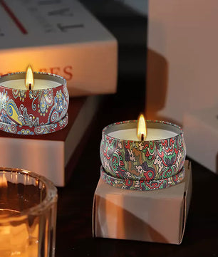 24-delige Klassieke Geurkaarsen Set – Sfeervolle Kaarsen in Glas voor Decoratie en Cadeau