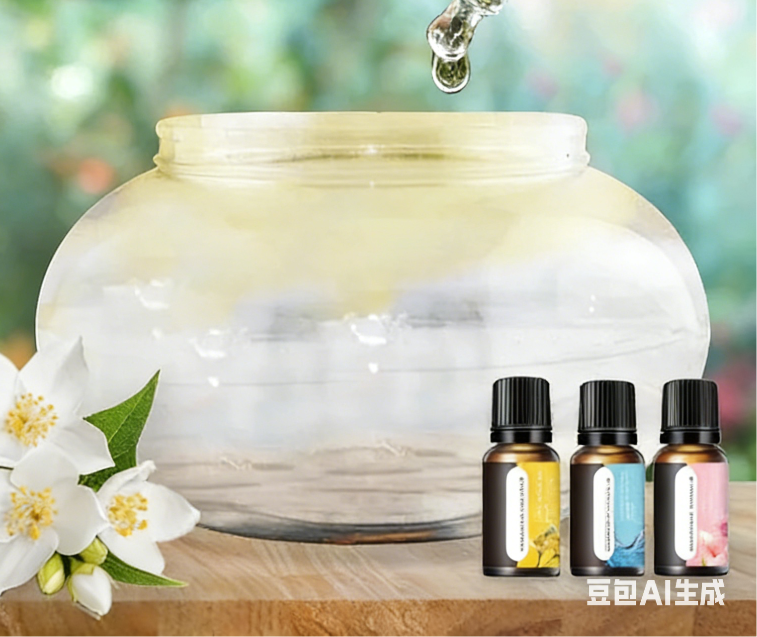 Waterbasis Luchtreiniger met Aroma Diffuser en 7 LED Kleuren – Stil, Verfrissend en Sfeervol