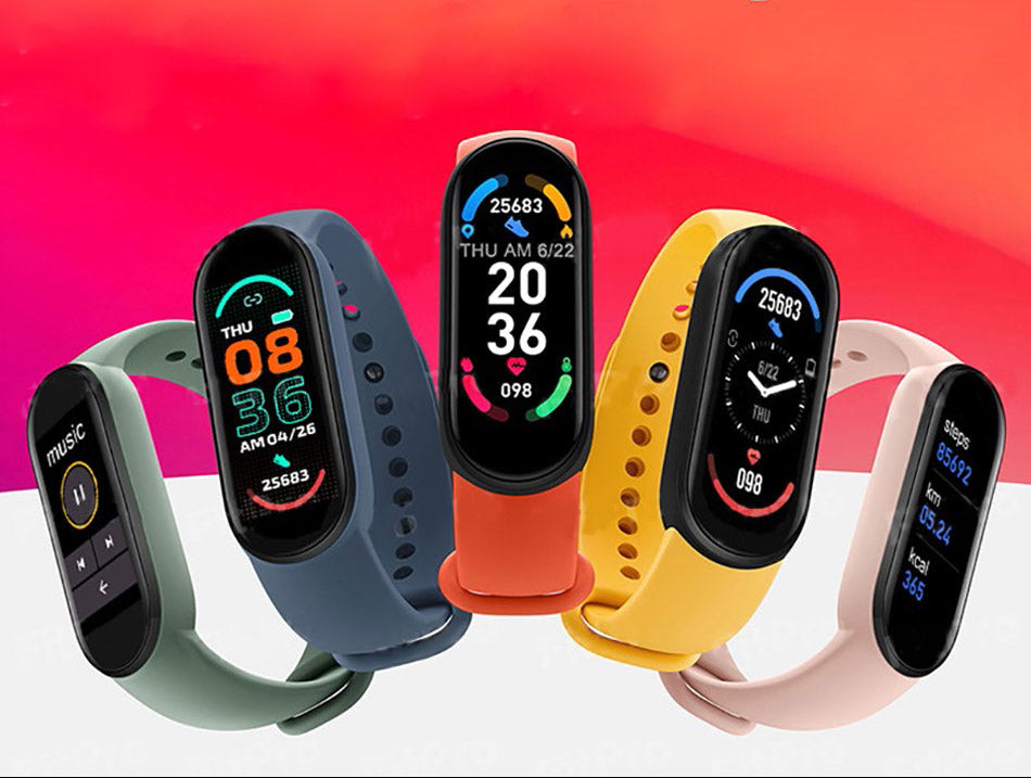 Smartwatch Fitness Armband – Hartslagmeter, Bloeddruk en Waterdichte Sport Tracker