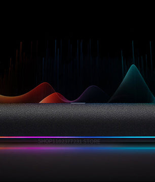 Computer Speakers met RGB Verlichting – Bluetooth 5.0 Stereo Geluid en Microfoon