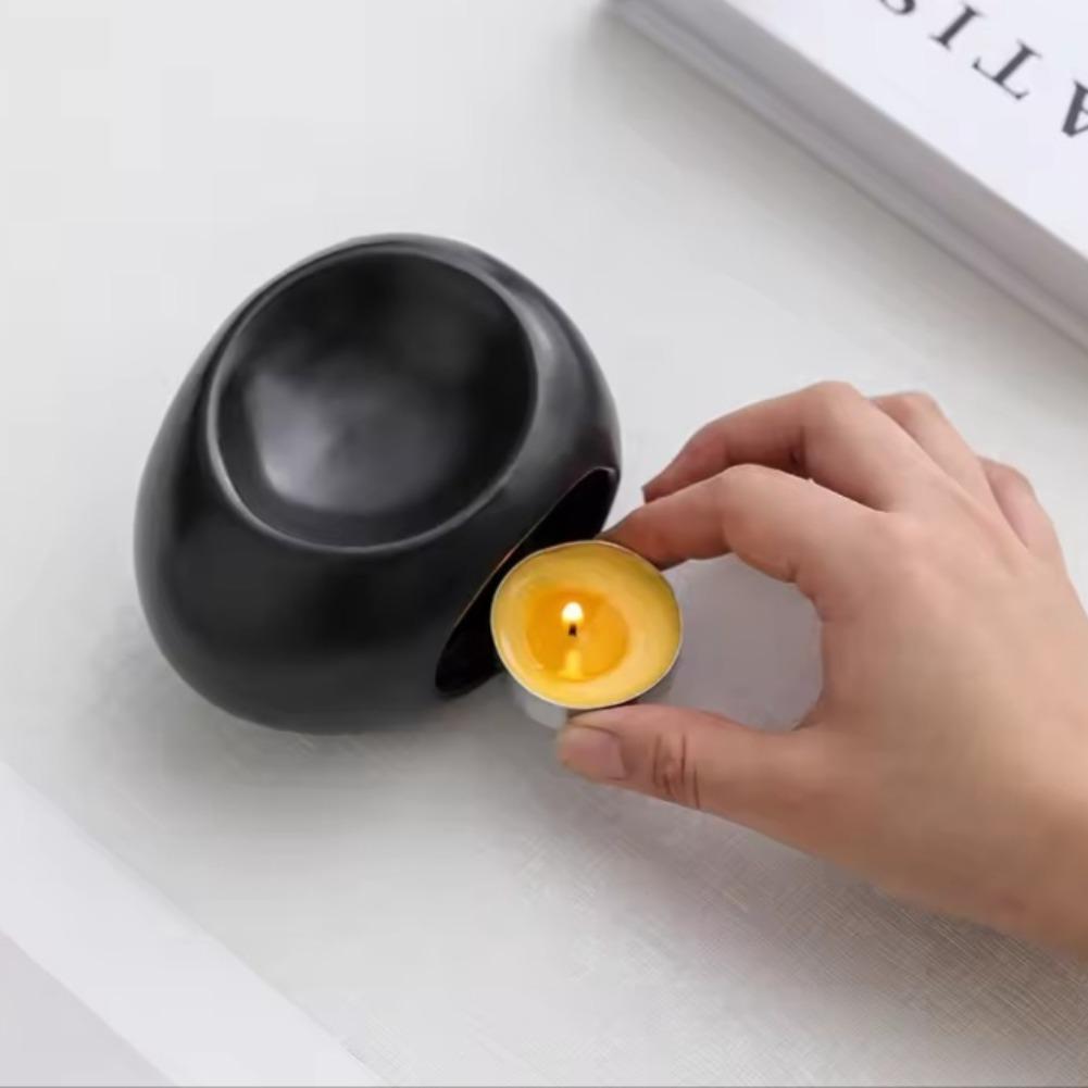 Keramische Aromatherapiebrander – Olieverspreider en Kaarsverwarmer voor Sfeervolle Decoratie