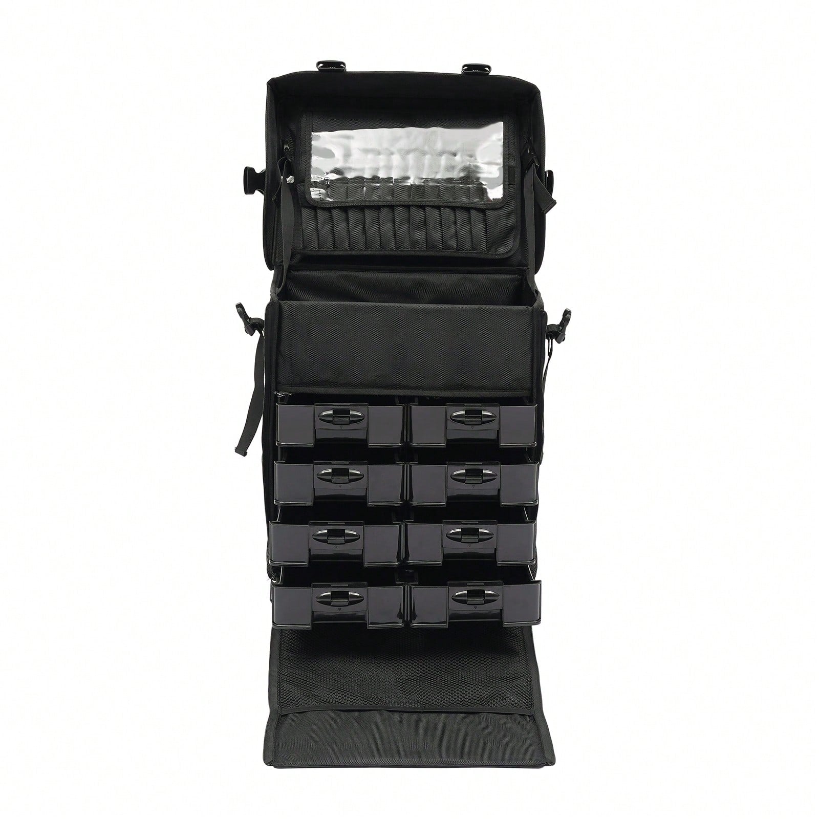 Professionele Make-up Trolley met 8 Laden – Rollende Cosmetische Koffer met Wielen