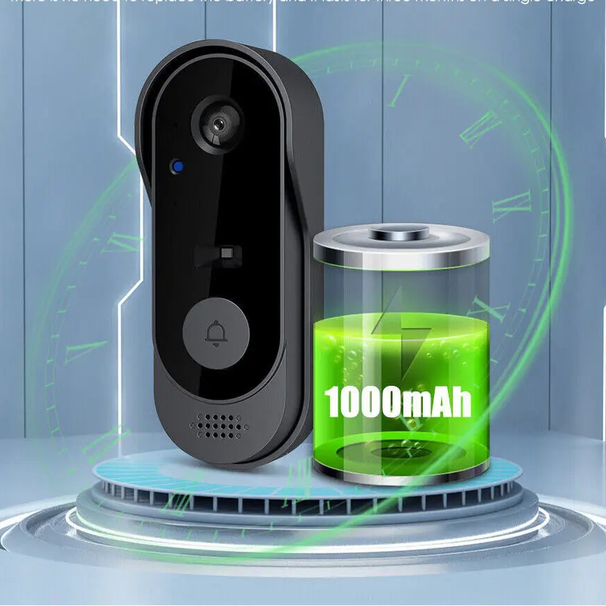 Draadloze Video Deurbel met Camera Wifi HD Nachtzicht